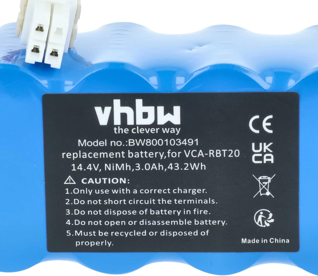 vhbw Akku kompatibel mit Samsung Navibot SR8840, SR8845, SR8855, VCR8845, VCR8895 Staubsauger ersetz