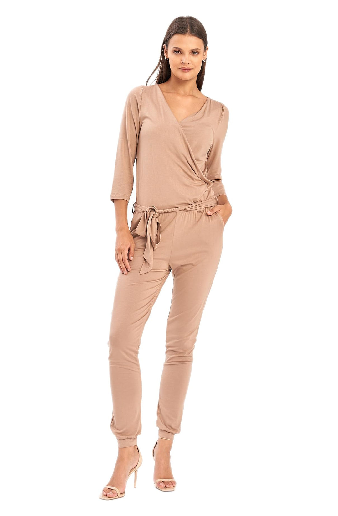 Lemoniade eleganter langer Jumpsuit (made in EU) in verschiedenen Designs und Farben L Modell 2 Capp