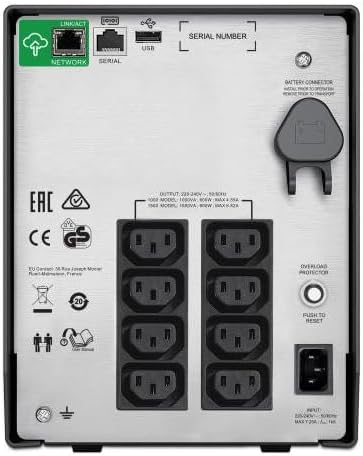 APC Smart-UPS SMC SmartConnect - SMC1000IC - Unterbrechungsfreie Stromversorgung 1.000VA (Cloud-moni