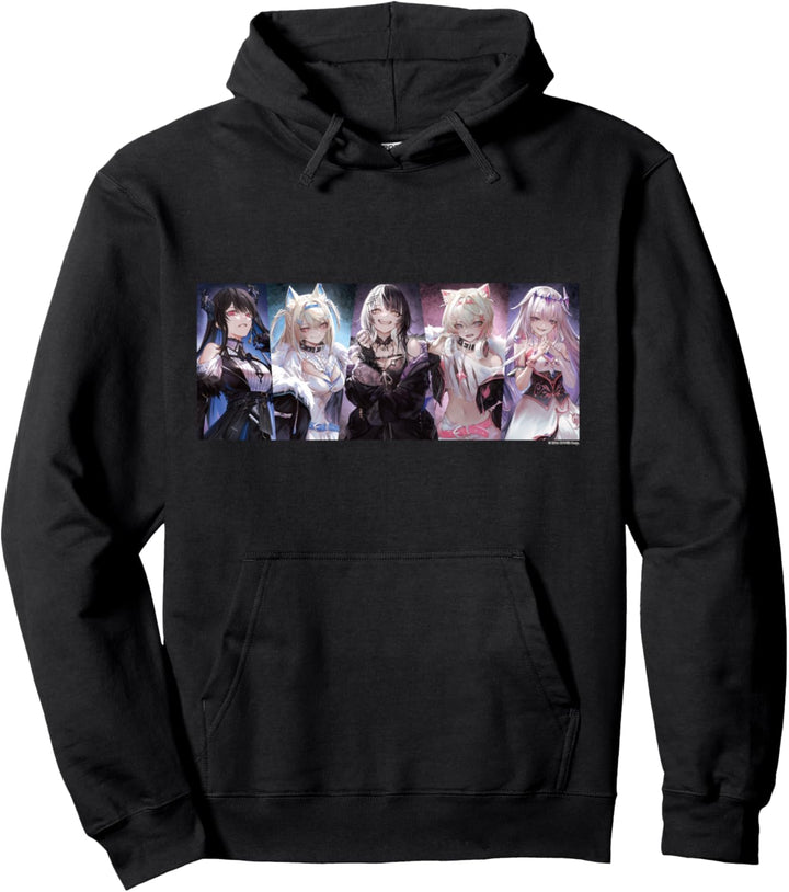 hololive English -Advent- Halloween 2023 (Black) Pullover Hoodie