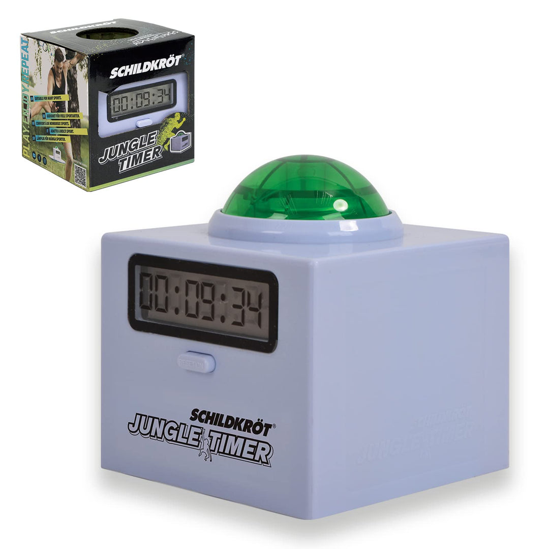 Schildkröt® Jungle Timer, Jungle Line Zubehör, Ninja Timer, Buzzer mit Zeiterfassung, Stoppuhr