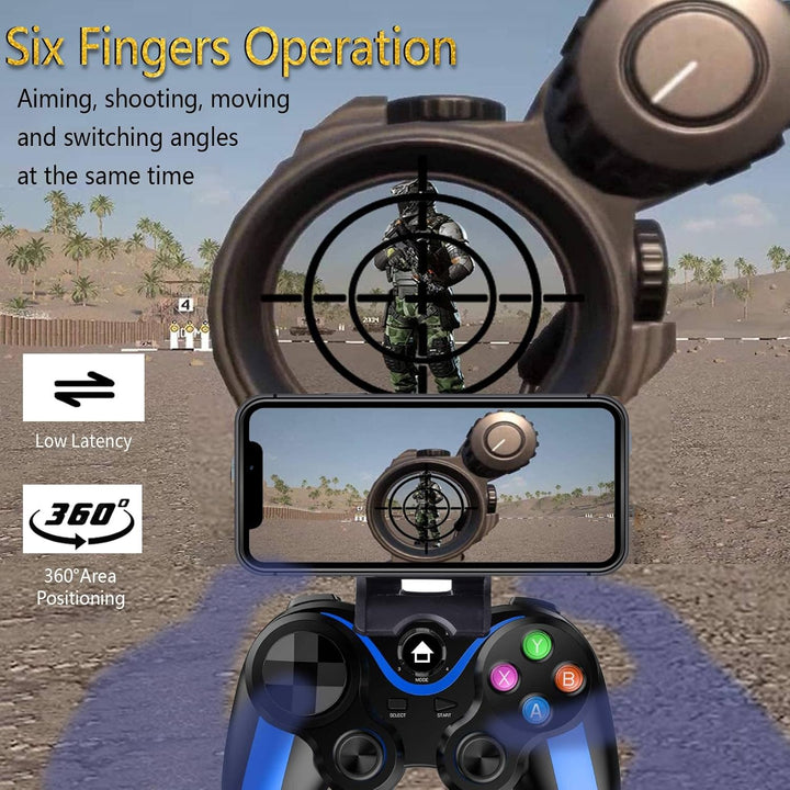 arVin Mobile Game Controller für iOS/Android, Wireless MFi Gamepad für iPhone 14/13/12/11, für Samsu