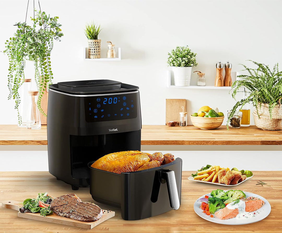 Tefal FW2018 Easy Fry Grill & Steam Heissluftfritteuse | 3-in-1 (Heissluftfritteuse, Grill und Dampf