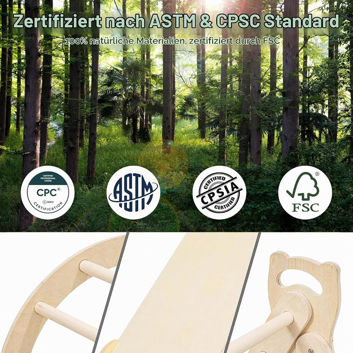 Yrthe Voitom Klettergerüst Indoor Geschenke Junge Mädchen - Montessori Spielzeug ab 1.5 2+ Jahre Jun