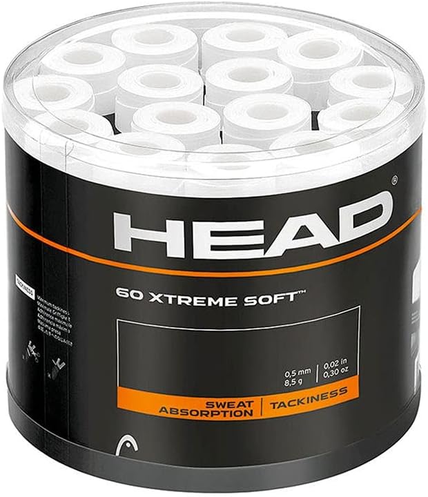 HEAD 60 Xtremesoft Griffband Einheitsgrösse Weiss, Einheitsgrösse Weiss