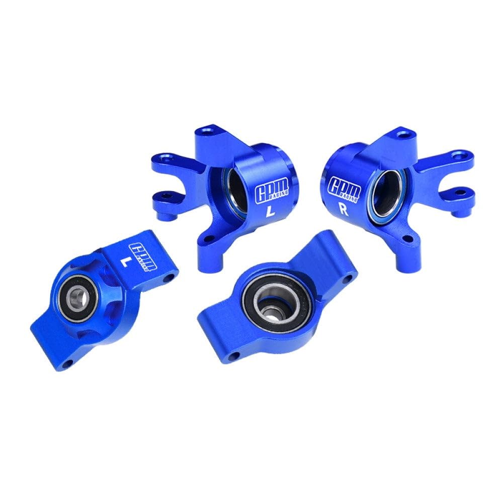 Aluminium 7075 Alloy Front Steering Blocks & Rear Hub Stub Axle Carriers with Oversize Bearing for T