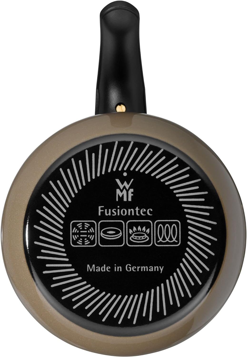 Fusiontec Mineral Mini Topf mit Deckel braun, Braun