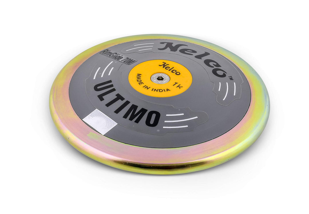 Nelco Wettkampfdiskus New Ultimo Super Spin RimGlide 70M - 1,00 kg bis 2,00 kg, 1,00 kg