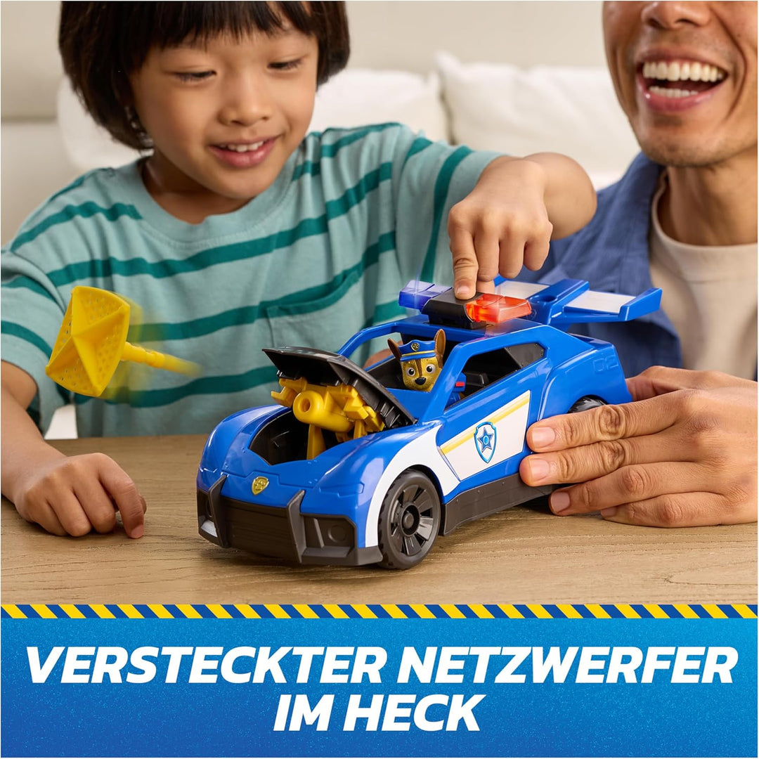 PAW PATROL - Search & Rescue: Launch N Rescue Cruiser, Extragrosses Fahrzeug mit Chase Figur, ca. 28