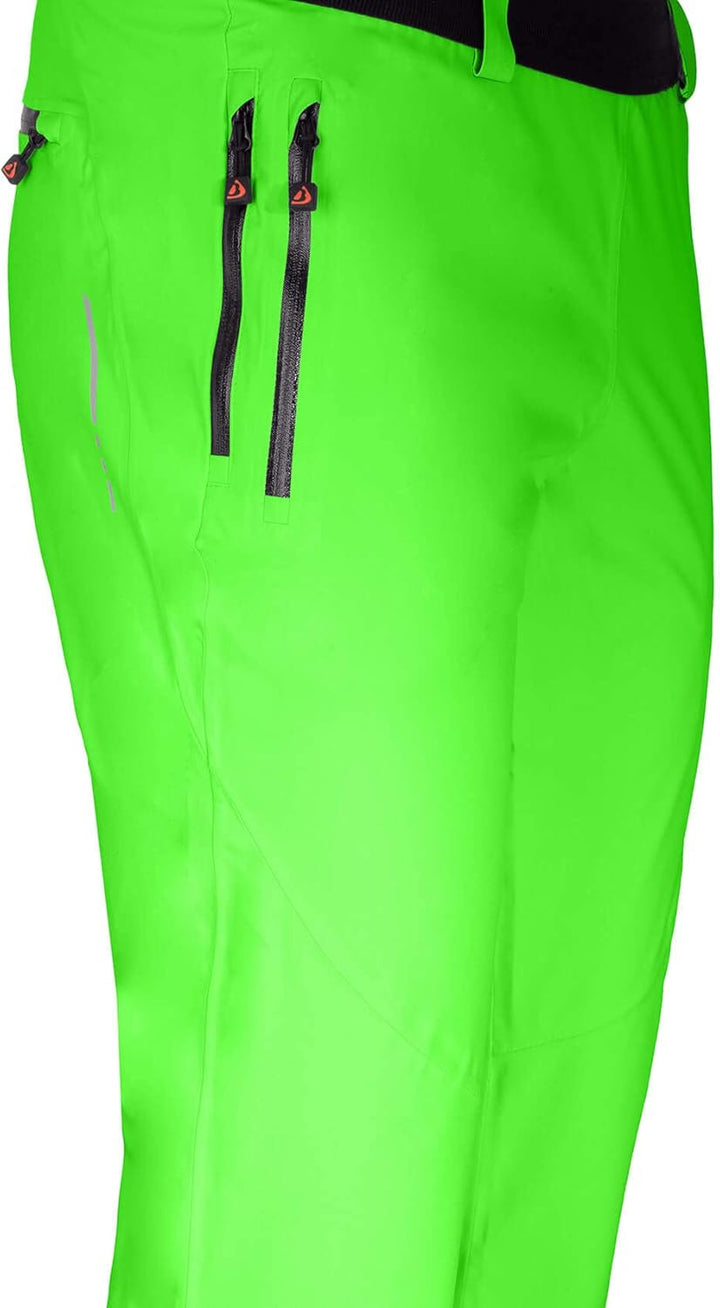 Bergson Seeth Thermo | Herren (Über-) Regenhose - recycelter Oberstoff, PFC-frei, elastischer Comfor