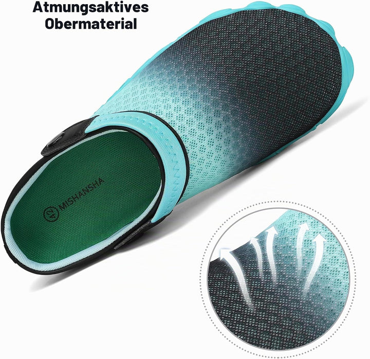 SAGUARO Sommer Clogs Herren Gartenschuhe Damen Hausschuhe Leicht Pantolette rutschfest Badelatschen