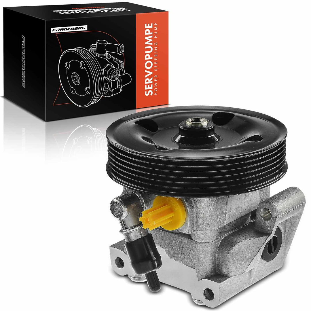 Frankberg Servopumpe Hydraulikpumpe Lenkung Mit Riemenscheiben für Fahrzeuge mit Klimaanlage Kompati