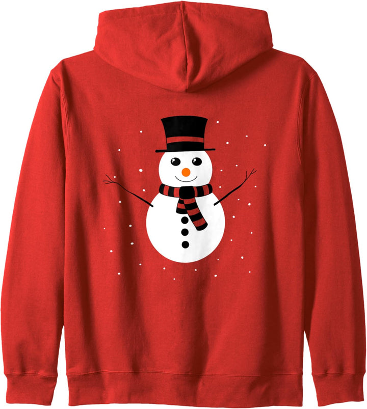 Schneemann Kapuzenjacke