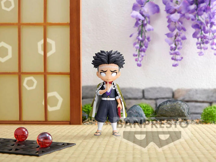 BANDAI Banpresto Figur Q Posket Gyomei Himejima - Demon Slayer: Kimetsu No Yaiba (Ver.A), 15 cm, Meh