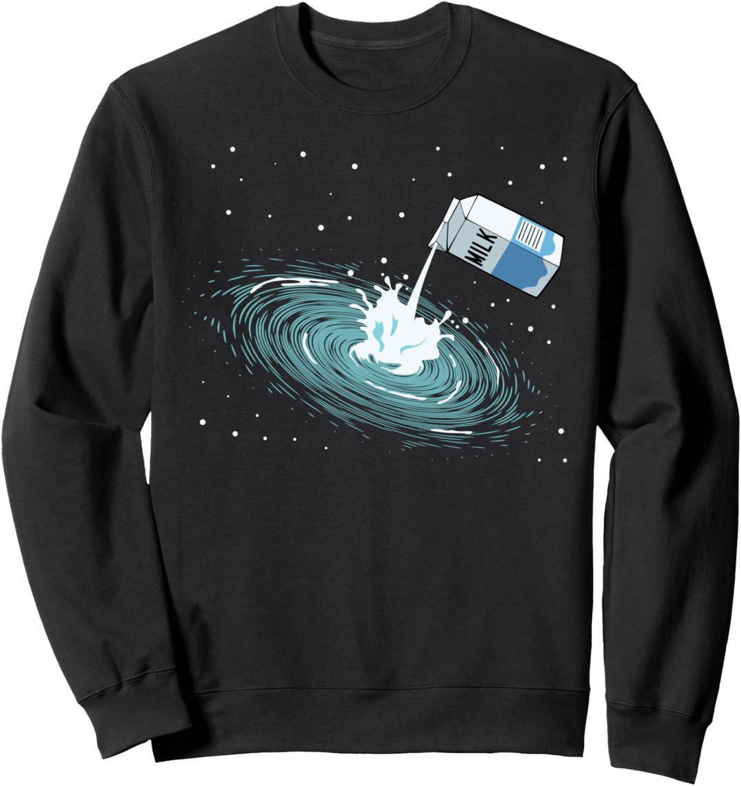 Weltraum Milchstrasse Galaxie Sonnensystem Astronomie Pun Sweatshirt