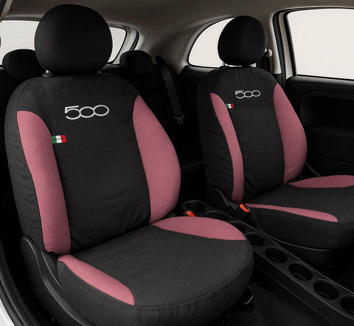 Auto Accessori Lupex Autositzbezüge kompatibel mit Cinquecento 500, hergestellt in Italien, Polyeste