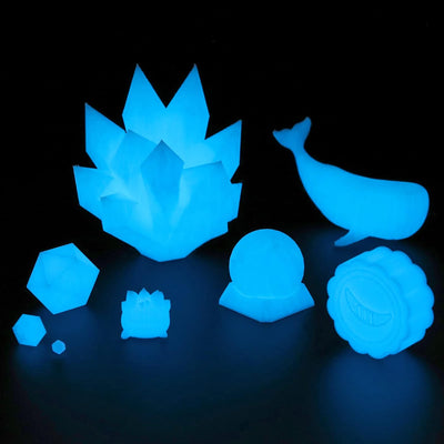 SainSmart PRO-3 PETG 3D-Drucker Filament 1,75 mm, Leuchtend Blau, 1KG Spule, Massgenauigkeit +/- 0,0
