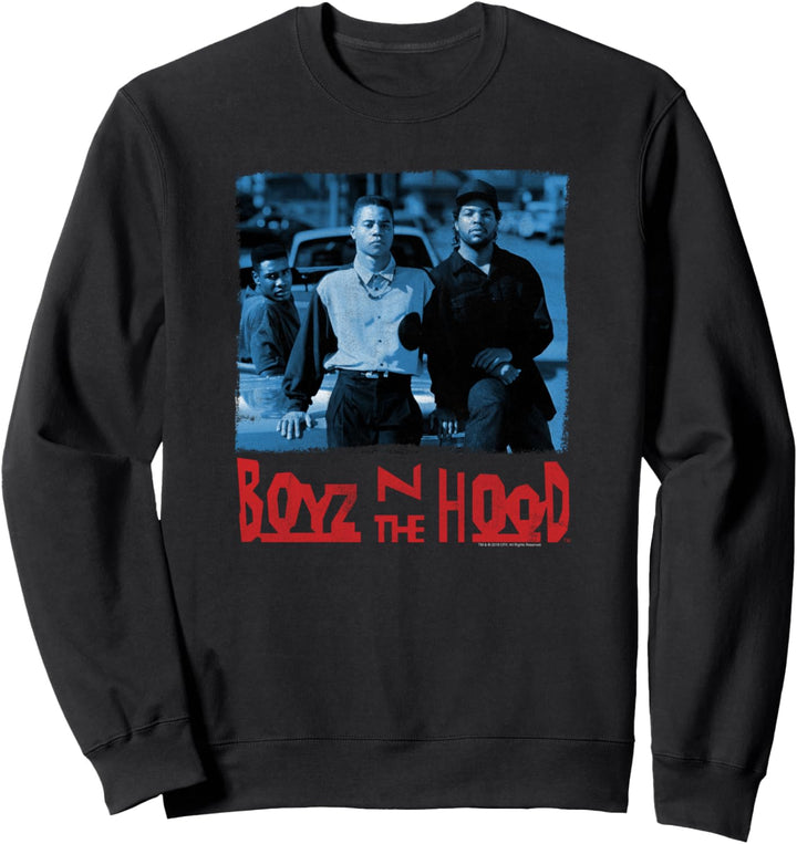 Boyz n the Hood Rot und Blau Sweatshirt