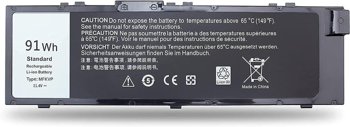 ASKC MFKVP Laptop Akku für Dell Precision 15 7510 7520 M7510 17 7710 7720 M7710 Series 451-BBSF 451-