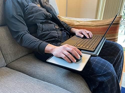 MAX SMART Laptop-Schosspolster Laptop Underlay Notebook Cushdesk Kniekissen Unterlage mit Retractabl