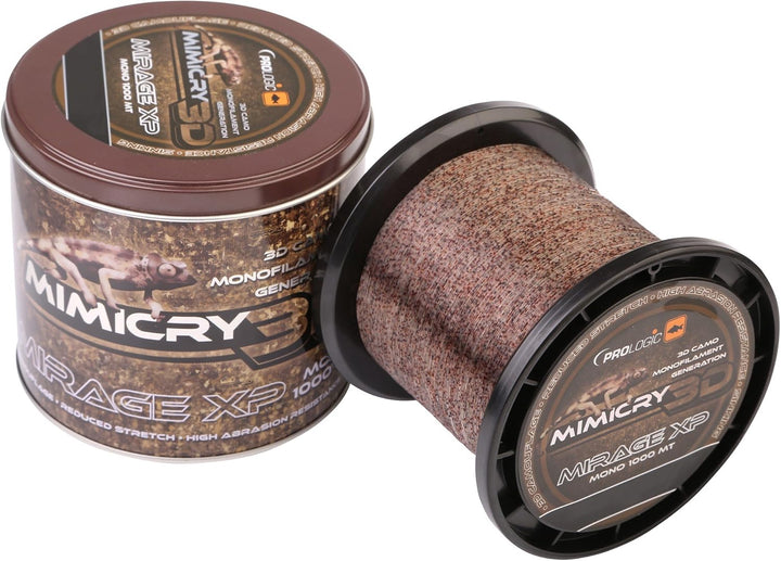 Prologic Mimicry Mirage XP Schnur 1000m 0.33mm / 8.3kg Tragkraft, 0.33mm / 8.3kg Tragkraft