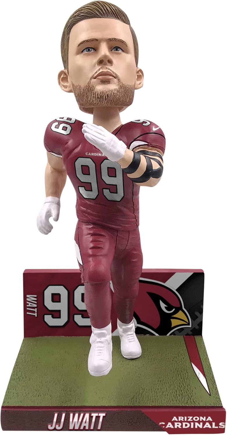 FOCO J. J. Watt #99 Bobblehead Big Ticket Arizona Cardinals