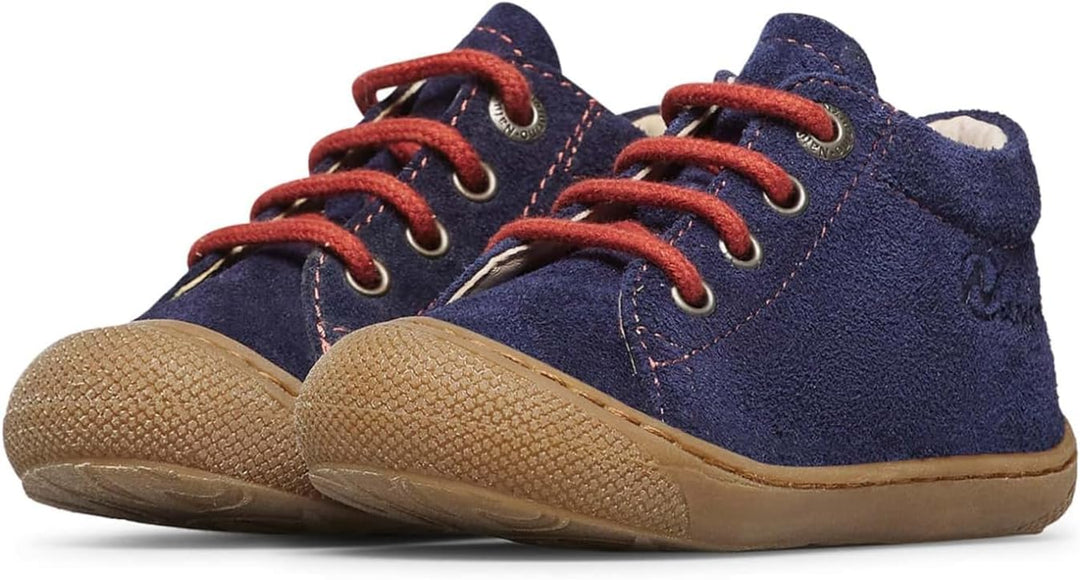 Naturino Lauflernschuhe aus Veloursleder 17 EU Mitternachtsblau, 17 EU Mitternachtsblau