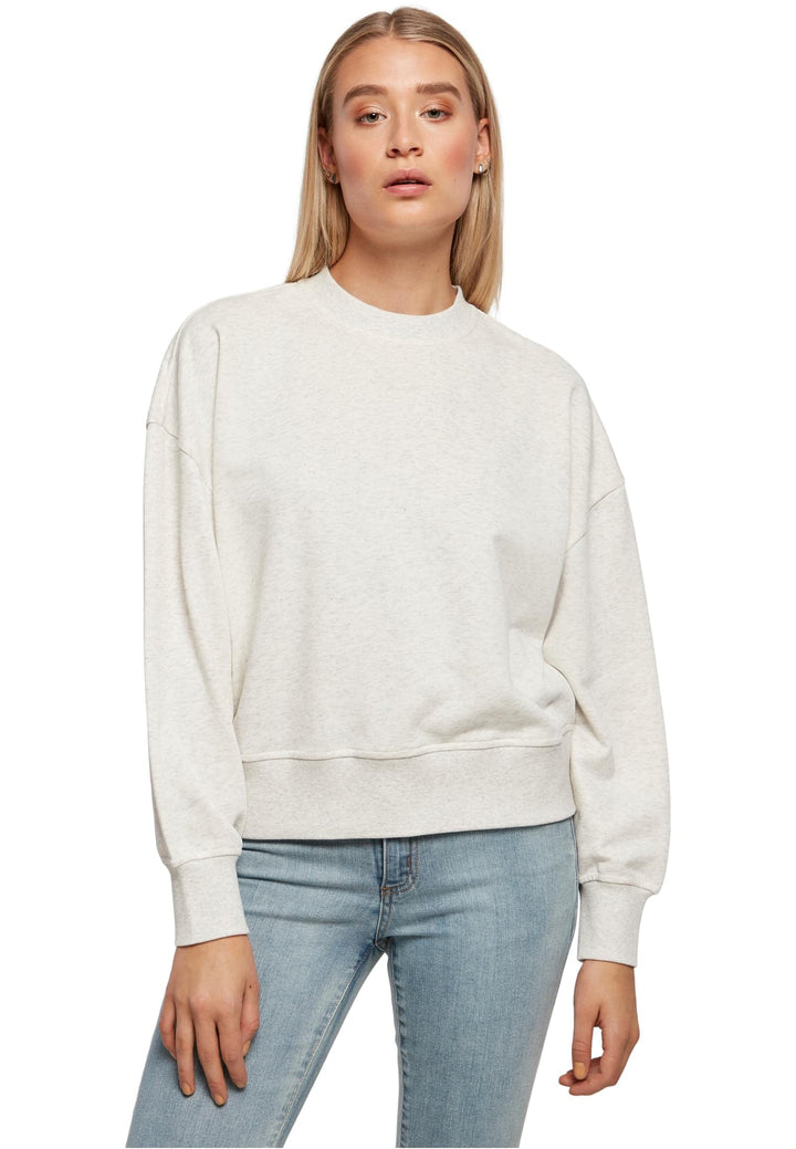 Urban Classics Damen Sweatshirt, Lightgrey