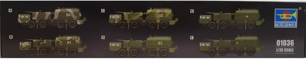 Trumpeter 001036 1/35 A222 Kanone, Mittel