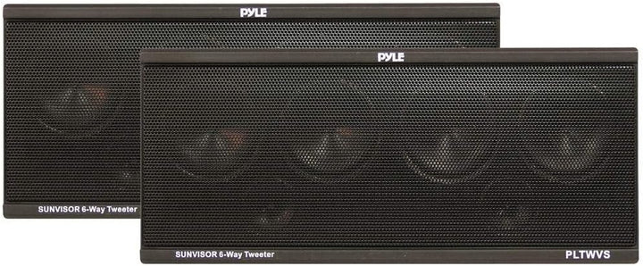 PYLE PLTWVS 6 Wege, 200 W Sunvisor Halterung Car Audio System Hochtöner