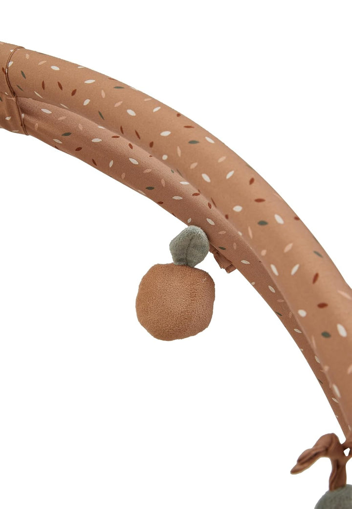Sterntaler Spielbogen Pferd Sunny - Spielbogen aus samtigem Velour und bedrucktem Baumwoll Mischgewe