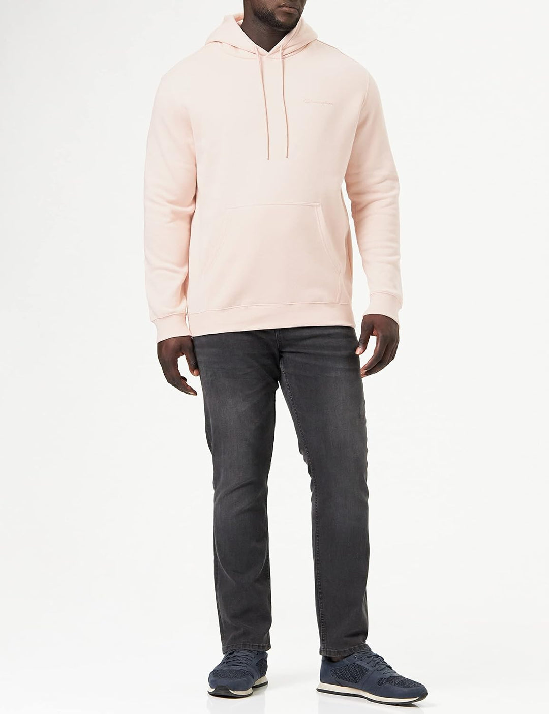 Champion Herren American Classics Small Script Logo Kapuzenpullover L Altrose, L Altrose
