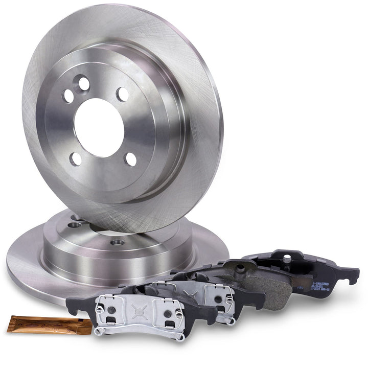 Bremsenset Hinterachse inkl. Bremsscheiben Ø 259 mm Voll + Bremsbeläge Hinten, Passend für MINI MINI