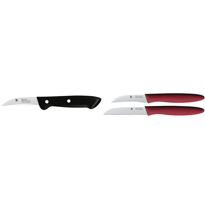 WMF Classic Line Schälmesser 16 cm, Spezialklingenstahl, Kunststoffgriff, Klinge 6 cm & Messerset 2-