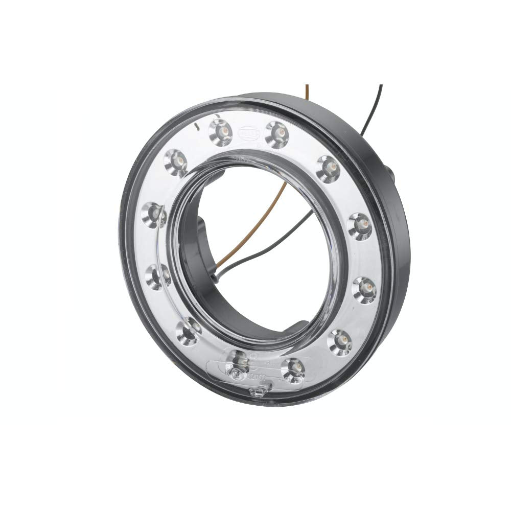 HELLA - Schlussleuchte - LED - 12V - Einbau - Lichtscheibenfarbe: glasklar - LED-Lichtfarbe: rot - S