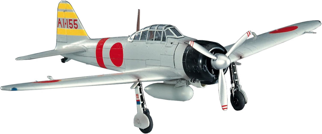 Hasegawa Massstab 1:72 A6M2 Zero Fighter Typ 21 Modellbausatz