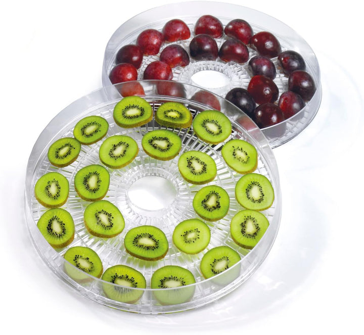 CONCEPT Hausgeräte so1020 Dörrgerät Gobi, 9 Dörr-Einsätze, extra grosse Kapazität, weiss, Gross