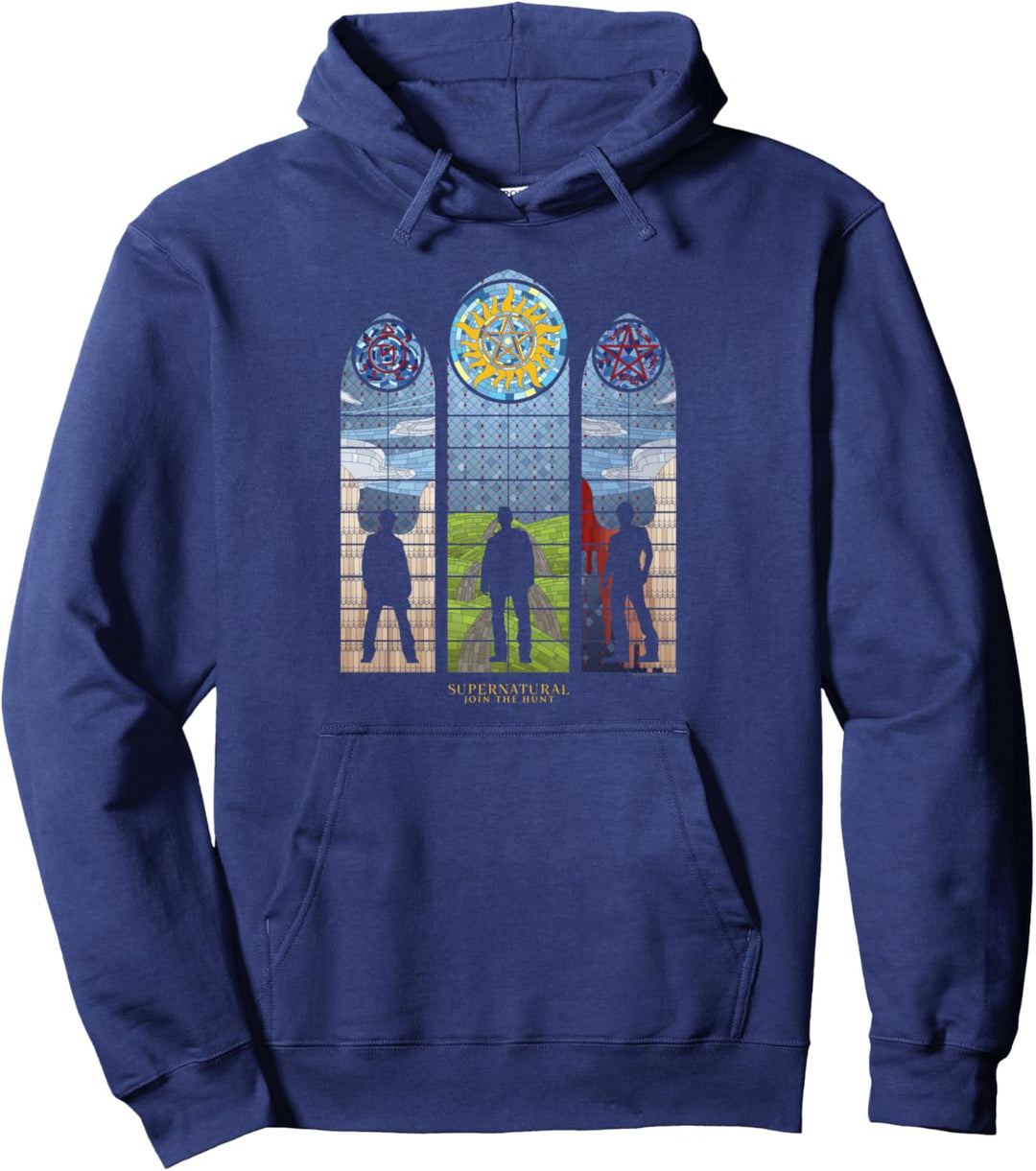 Supernatural Stained Glass Pullover Hoodie
