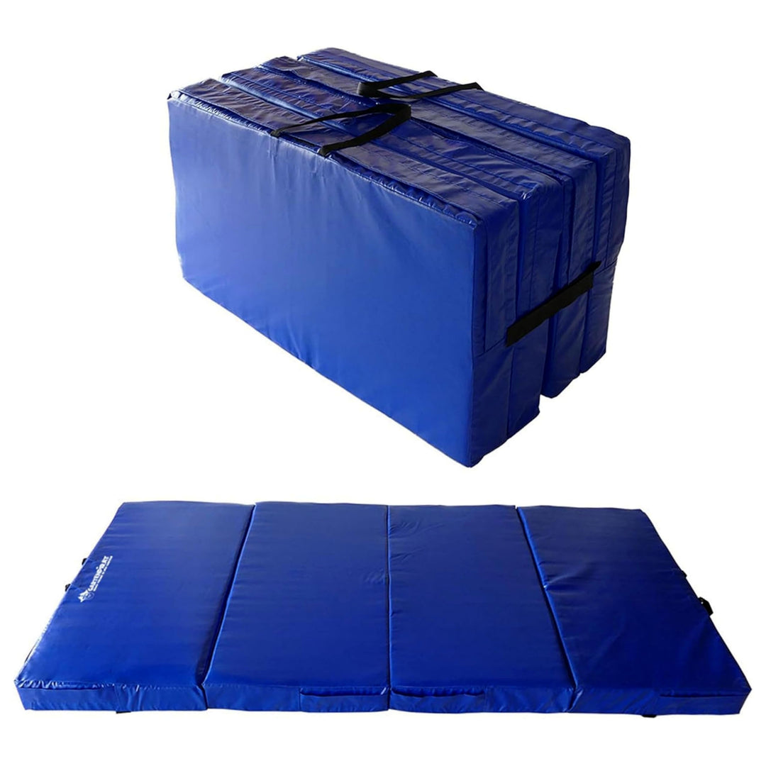 Gartenpirat Universal Bodenmatte 200x100x10 cm Sportmatte Kinder Weichbodenmatte 4-teilig klappbar B