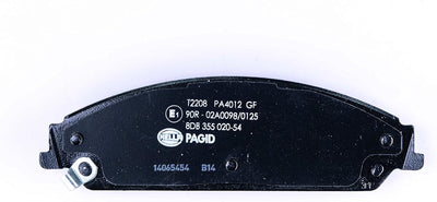 HELLA PAGID 8DB 355 020-541 Bremsbelagsatz - T2208 - Dicke/Stärke: 18.1mm - Bremssystem: Bosch - mit