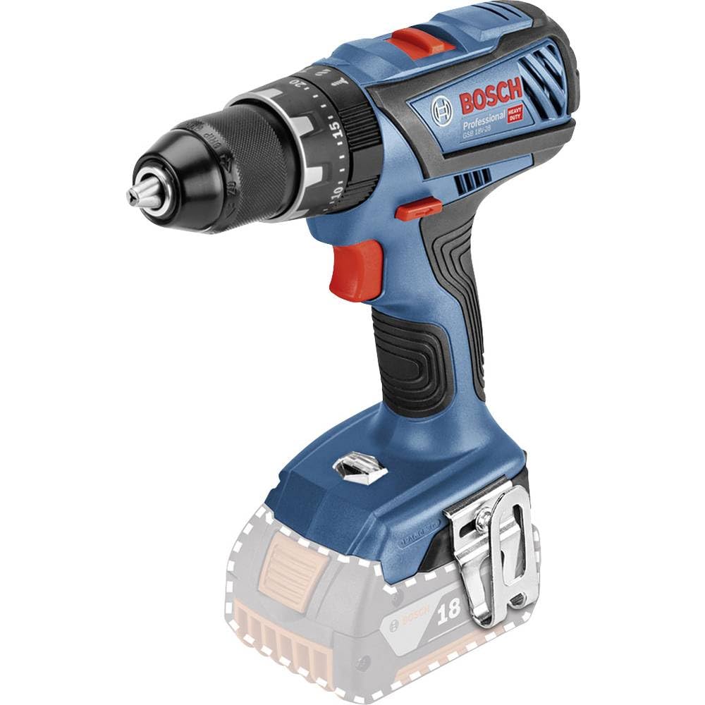 Bosch Professional 18V System Akku Schlagbohrschrauber GSB 18V-28 (inkl. L-BOXX, ohne Akku/ Ladegerä