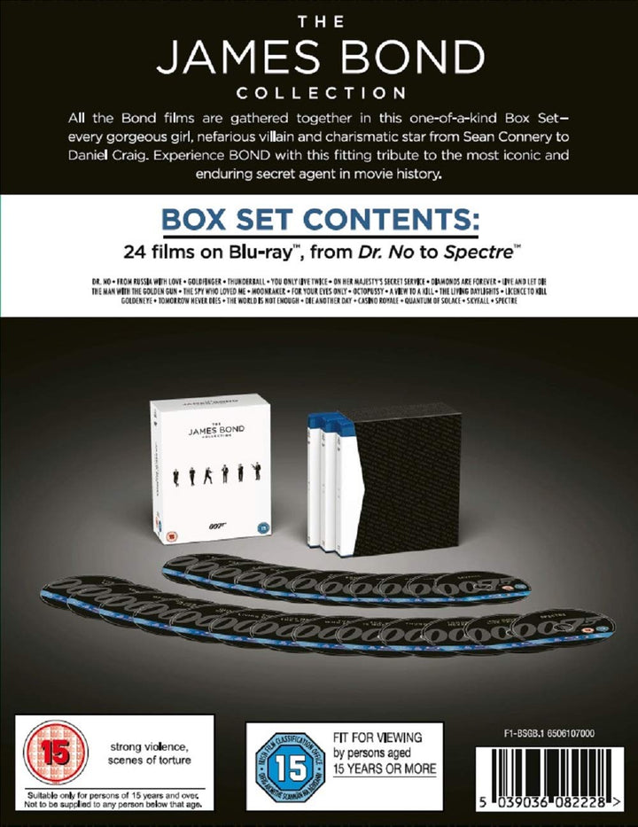 James Bond Boxset (24 Titles) BD [Blu-ray] [UK Import], Blu-ray