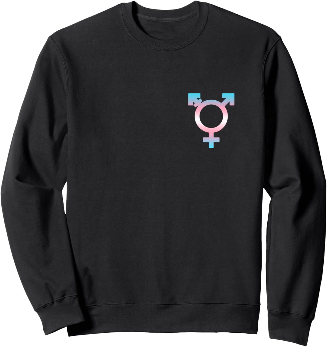 Transgender Symbol Trans Pride Flagge LGBTQ Queer Trans Sweatshirt