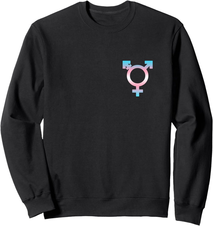Transgender Symbol Trans Pride Flagge LGBTQ Queer Trans Sweatshirt