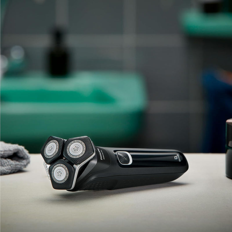 Philips Shaver Series 5000 – Elektrischer Nass- und Trockenrasierer für Herren mit ausklappbarem Tri