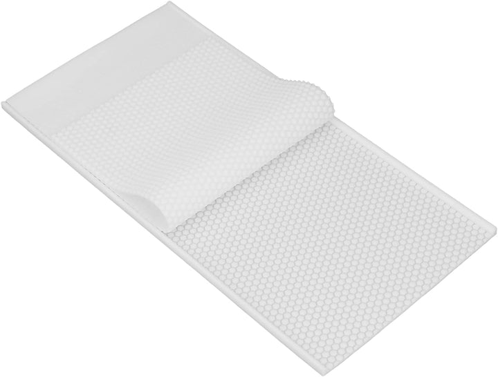 Jeanoko Bienenwachs-Grundplatten, Wiederverwendbare weiche Bienenwachsplatten-Form, erhabenes Muster