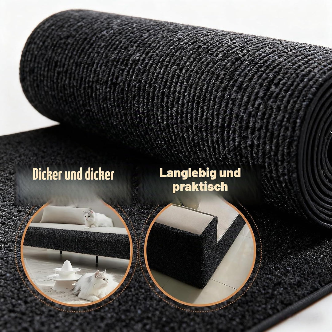 Kratzschutz Sofa Katze, Kratzmatte Selbstklebend für Sofa &amp; Wand, Katzen Kratzbrett, Trimmbarer Schu