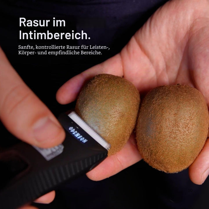 Odenson Stone Shaver Bart- und Körperrasierer für Herren, kabellos, wasserdicht, Haarschneider und T