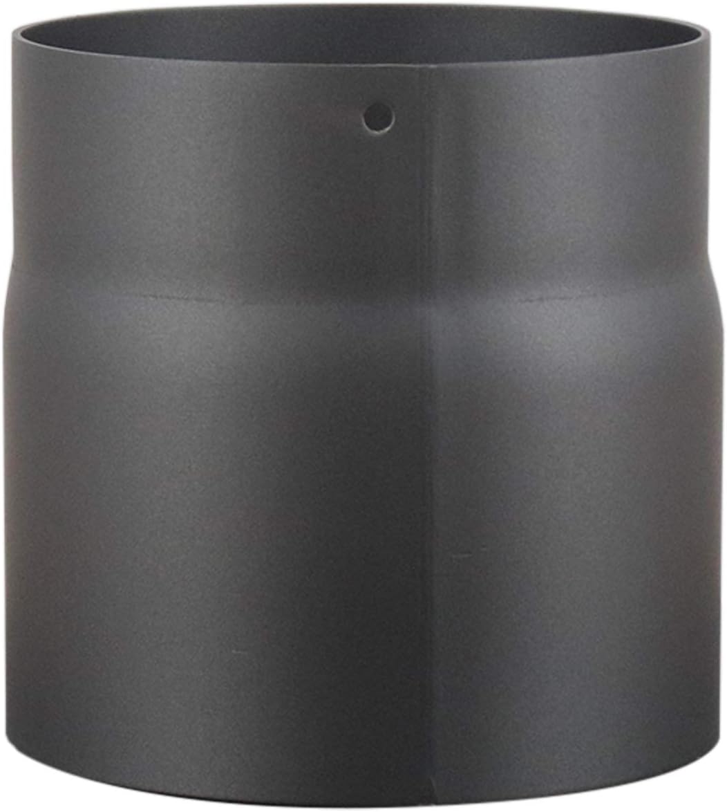 LANZZAS Ofenrohr 150 mm, im Durchmesser, DN Ø 150 mm, Farbe: gussgrau - weitere Rohre aus unserem So