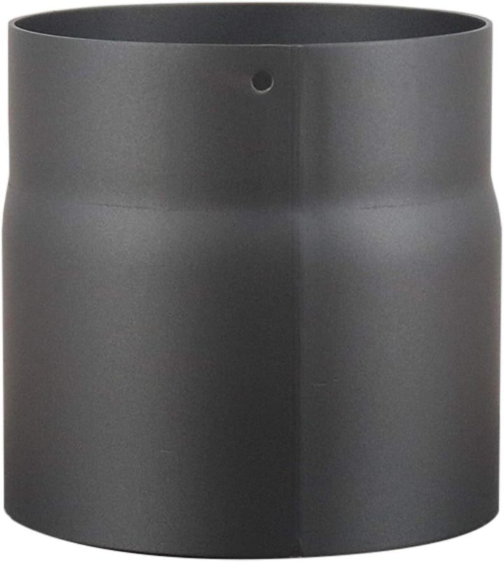 LANZZAS Ofenrohr 150 mm, im Durchmesser, DN Ø 150 mm, Farbe: gussgrau - weitere Rohre aus unserem So